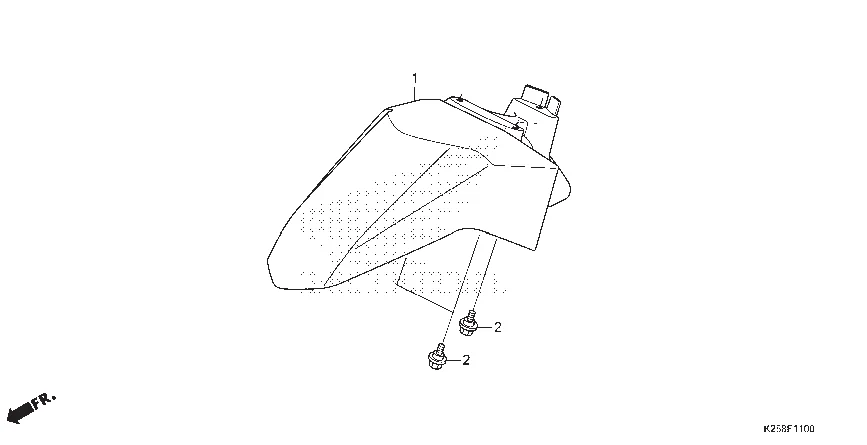 F-11 FRONT FENDER