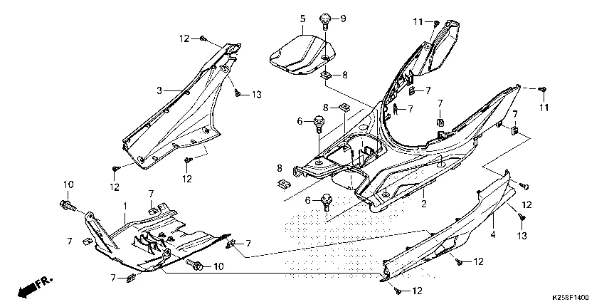 F-14 FLOOR STEP