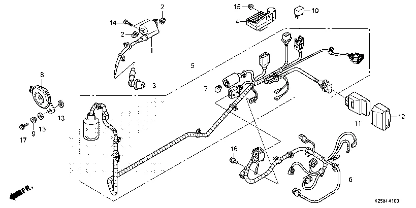 F-41 WIRE HARNESS