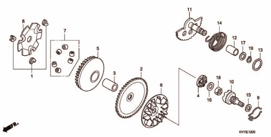 E-12 DRIVE FACE