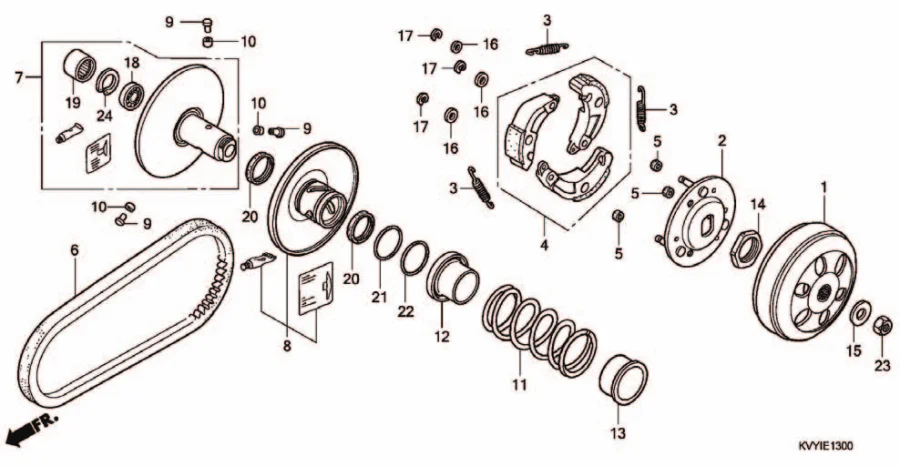 E-13 DRIVEN FACE