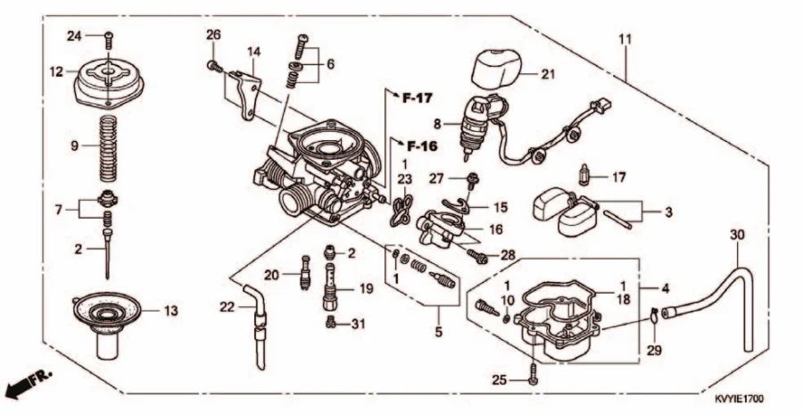 E-17 CARBURETOR