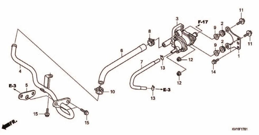 F-17-1 AIR SUCTION VALVE