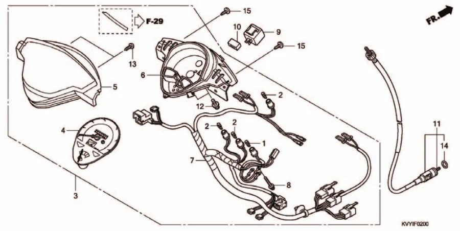 F-2 SPEEDOMETER