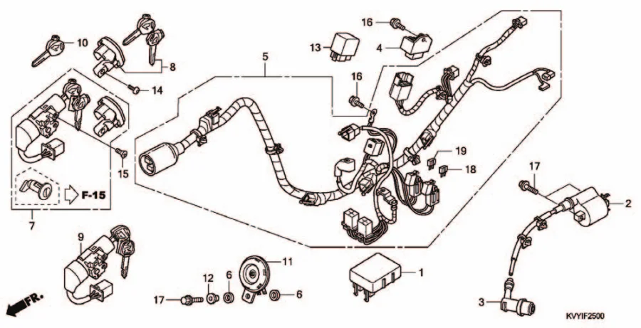 F-25 WIRE HARNESS