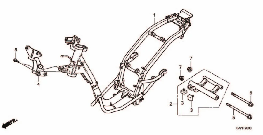 F-26 FRAME BODY